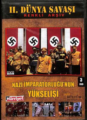 2. Dünya Savaşı Renkli Arşiv 3 Nazi İmparatorluğunun Yükselişi DVD Film 108 (İkinci El) DVD2170 - 1