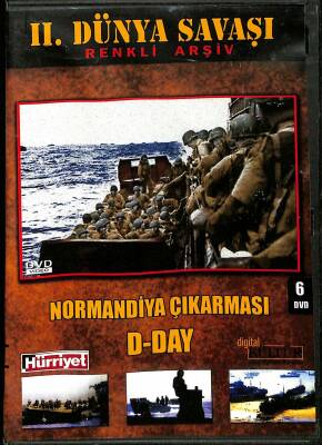 2. Dünya Savaşı Renkli Arşiv 6 Normandiya Çıkarması DVD Film 108 (İkinci El) DVD2172 - 3