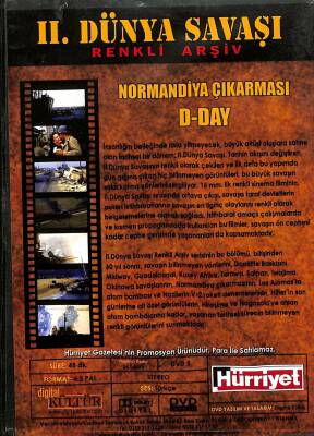 2. Dünya Savaşı Renkli Arşiv 6 Normandiya Çıkarması DVD Film 108 (İkinci El) DVD2172 - 2