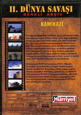2 Dünya Savaşı Renkli Arşiv 7 Kamikaze DVD Film 108 (İkinci El) DVD2165 - 2