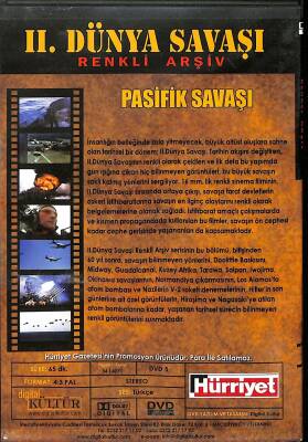 2. Dünya Savaşı Renkli Arşiv 8 Pasifik Savaşı DVD Film 108 (İkinci El) DVD2169 - 2