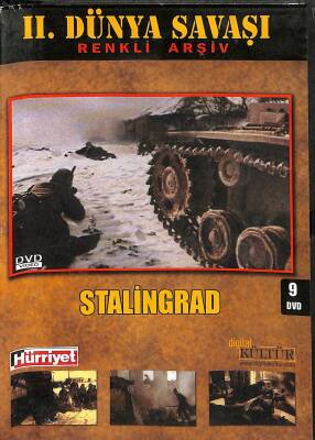 2. Dünya Savaşı Renkli Arşiv 9 Stalingrad DVD Film 108 (İkinci El) DVD2164 - 3