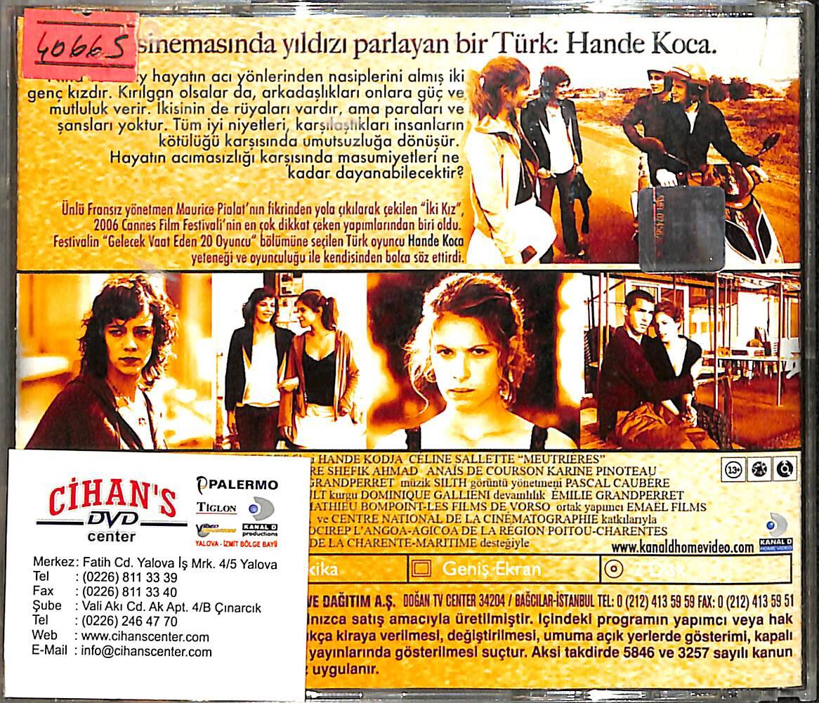 2 Kız VCD Film (İkinci El) VCD26982 - 2