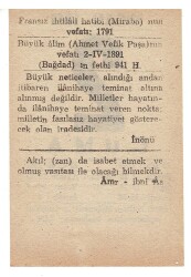 2 Nisan 1948 Takvim Yaprağı EFM904 - 4