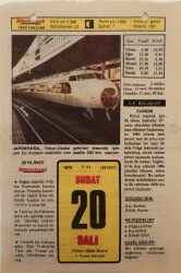 20 Şubat 1979 Takvim Yaprağı - Doğum Günü Hediyesi EFM(N)7590 - Gökçekoleksiyon