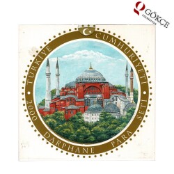 2000 Darphane Tedavül Para Seti (Ayasofya Baskılı Kapak) TCM914 - Gökçekoleksiyon