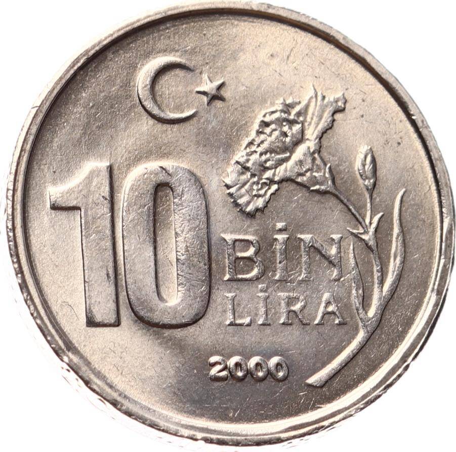 2000 Yılı 10.000 Lira - ÇİL TCM3270 - 1