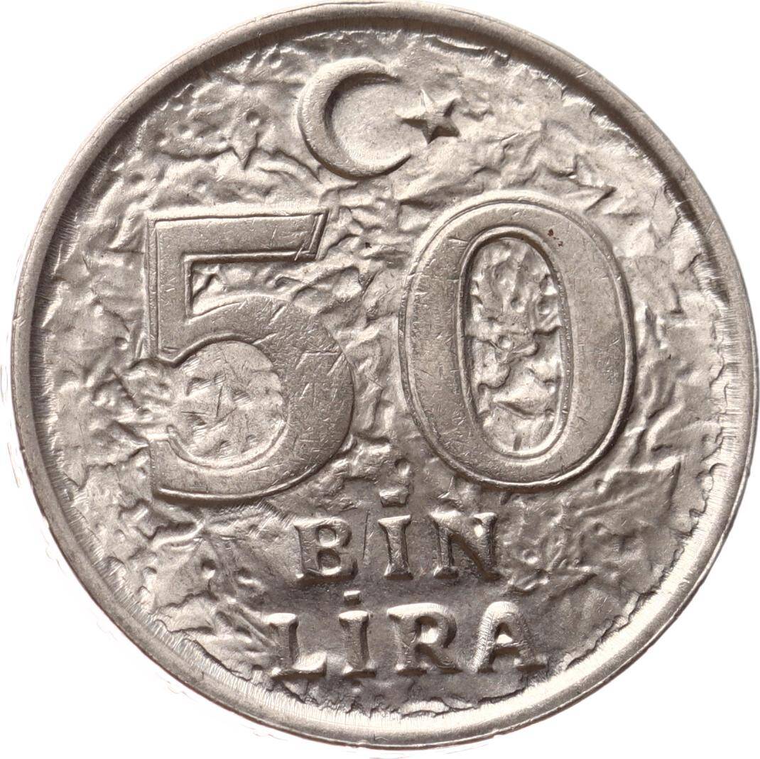 2000 Yılı 50.00 Lira - ÇİL TCM3152 - 1