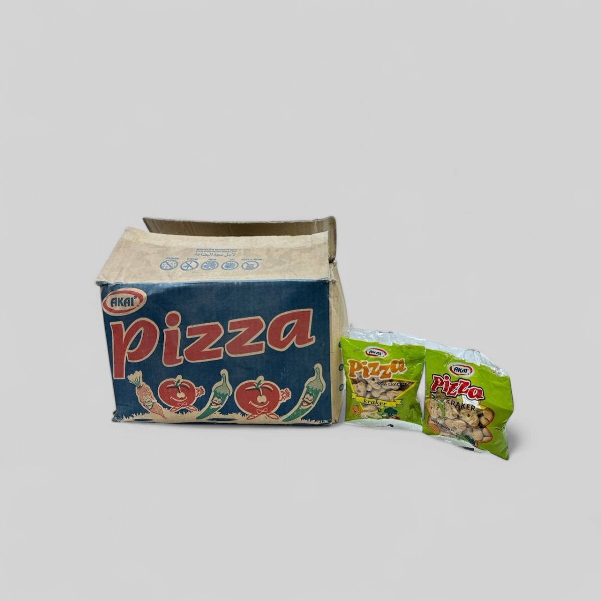 2000'ler Akay Gıda Sanayii Pizza Kraker AOB4330 (N) - 1