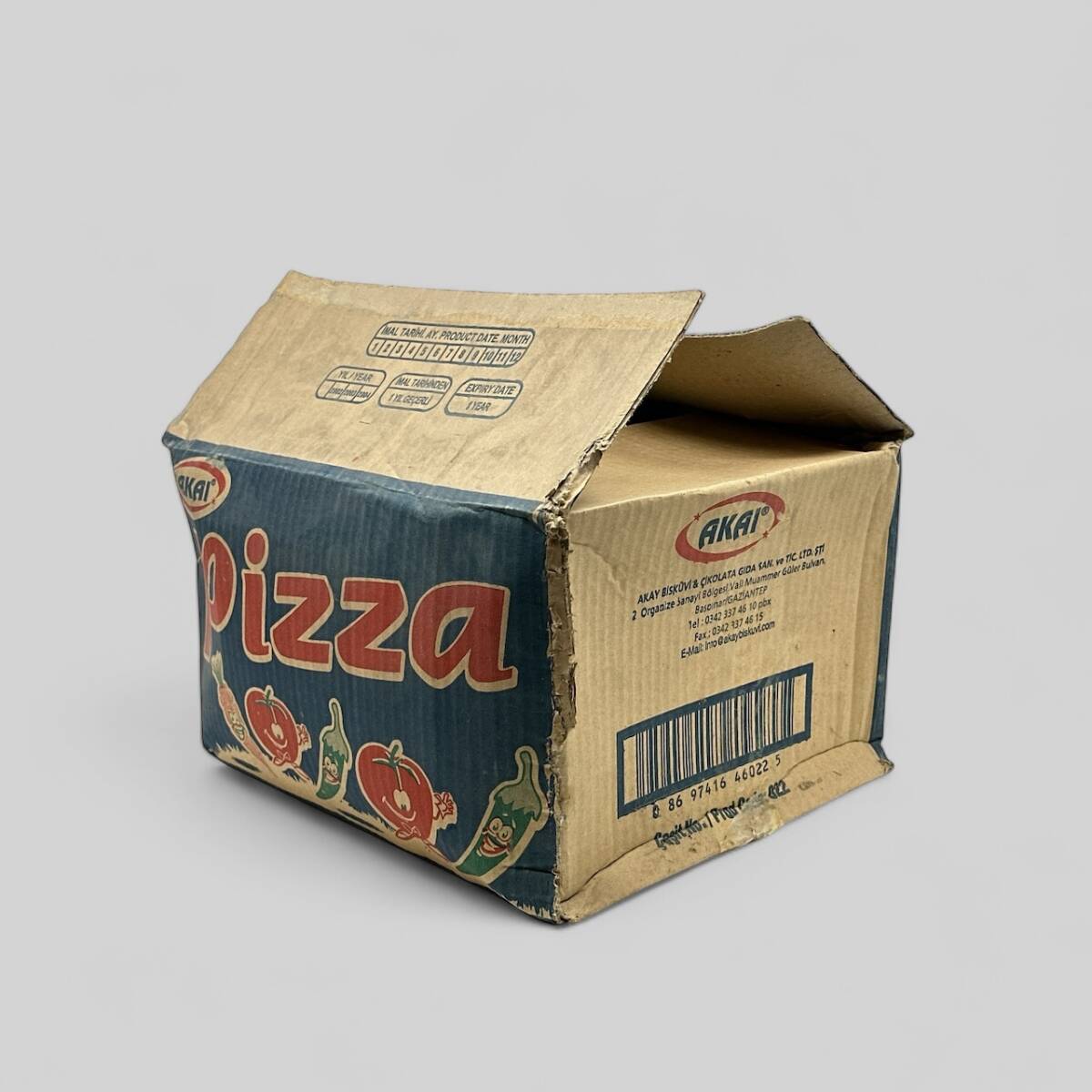 2000'ler Akay Gıda Sanayii Pizza Kraker AOB4330 (N) - 5