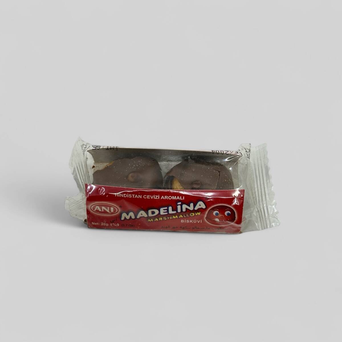 2000'ler Anı Gıda Sanayii Madelina Hindistan Cevizi Aromalı Marshmallow Bisküvi AOB4331 (N) - 3