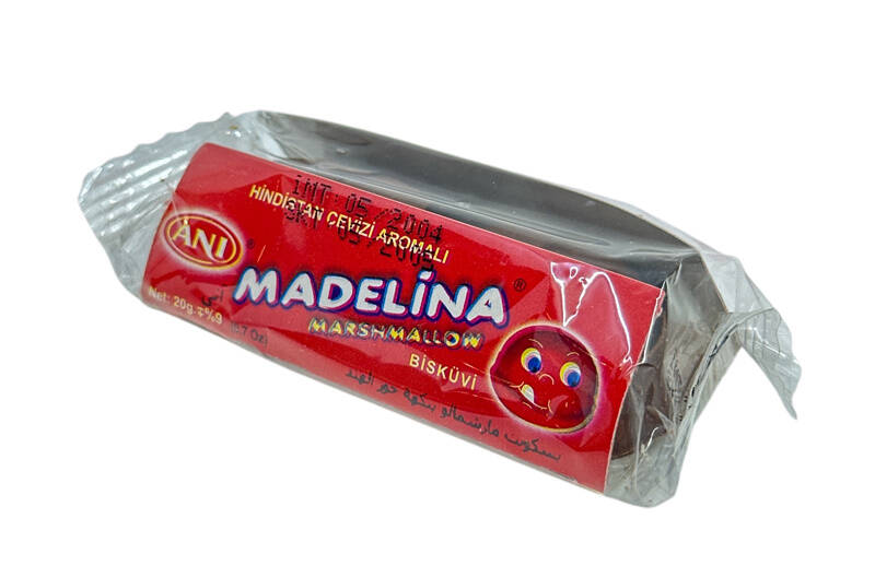 2000'ler Anı Gıda Sanayii Madelina Hindistan Cevizi Aromalı Marshmallow Bisküvi AOB4331 (N) - 3