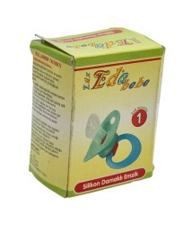 2000'ler Eda Lüx Bebe Silikon Damaklı Emzik (Sıfır Kutusunda) AOB5268 - 3