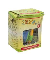 2000'ler Eda Lüx Bebe Silikon Damaklı Emzik (Sıfır Kutusunda) AOB5268 - 2