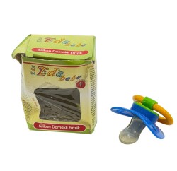 2000'ler Eda Lüx Bebe Silikon Damaklı Emzik (Sıfır Kutusunda) AOB5268 - 4