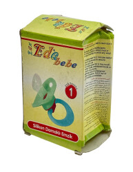 2000'ler Eda Lüx Bebe Silikon Damaklı Emzik (Sıfır Kutusunda) (N) AOB4352 - 4