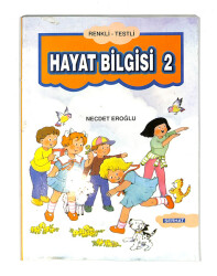 2000'ler İlkokul 2.Sınıf Renkli-Testli Hayat Bilgisi Ders Kitabı NDR99841 - 1