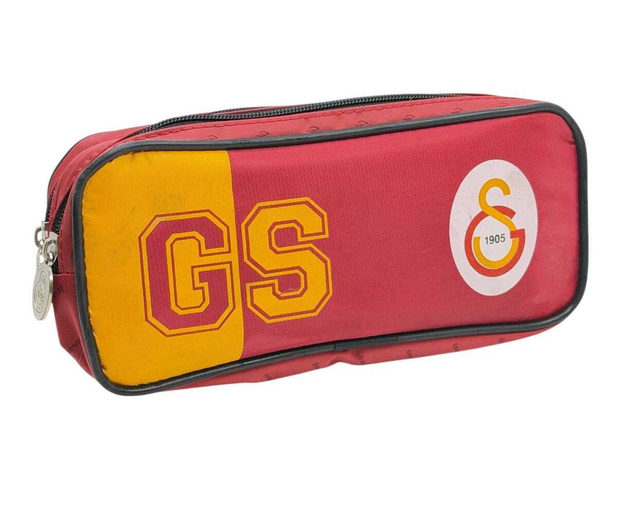 2000'ler Sarı-Kırmızı Çift Bölmeli Kalemlik AOB5240 - 1