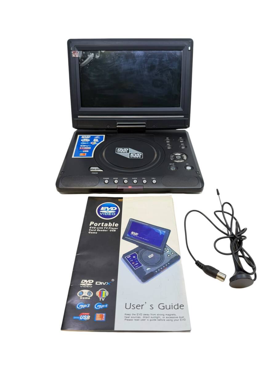 2000'ler Taşınabilir LCD DVD Oynatıcı ve Analog TV Alıcısı AOB6243 - 1