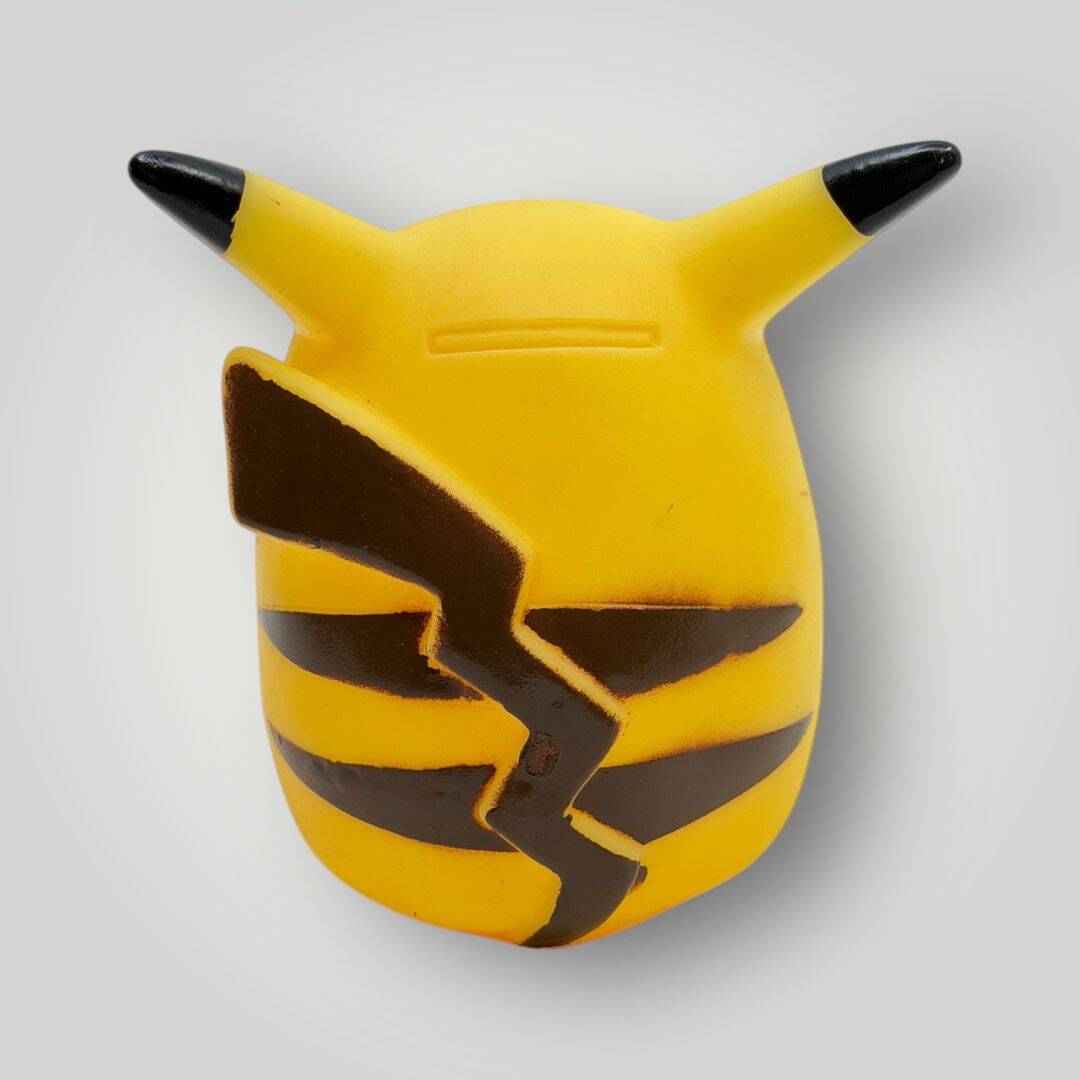 2000'ler Türk Malı Birlik Kauçuk Oyuncak Sesli Pikachu (Sıfır Ürün) AOB5038 - 3