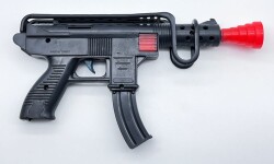 2000ler Türk Malı Dönemin Otomatik Gırt Gırt Tüfeği Seyyar Dipcikli Poşetinde AOB3537 (N) - 2