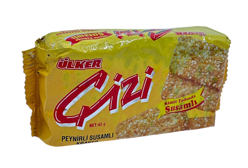 2000'ler Ülker Çizi Peynirli Susamlı Kraker AOB4322 - 1