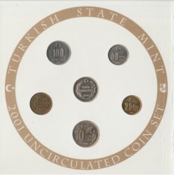 2001 Darphane Tedavül Para Seti TCM3314 - 3