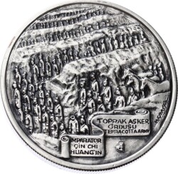 1997 - İpekyolu Serisi (No:1) Çin Seddi Gümüş Hatıra Para - ÇİL TCH449 #238 - Gökçekoleksiyon