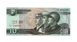 2002 Kore Specimen 10 Won Çil YKP8025 - 1