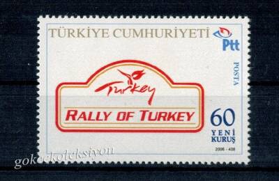2006 T.C Rally Of Turkey 60 YKR Özel Pul Mnh. PPT970 - 1