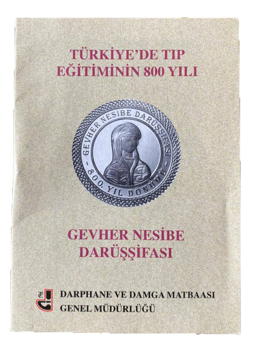 2006 - Tıp Eğitiminin 800.Yılı Gümüş Hatıra Para (Sertifikalı) TCH893 - 3