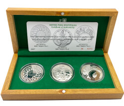 2007 - Mevlananın 800.Doğum Yılı Gümüş Hatıra Para Seti TCH931 - Gökçekoleksiyon