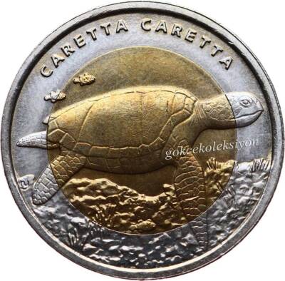 2009 Bimetal Su Kaplumbağası (Caretta Caretta) TCH411 - 1