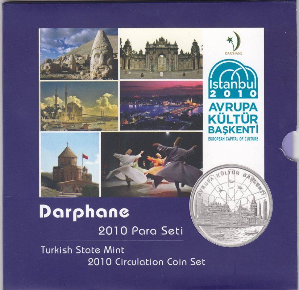 2010 Darphane Tedavül Para Seti TCM1819 - 1
