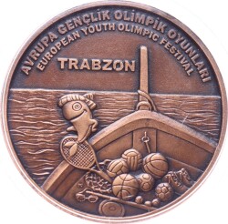 2011 - Avrupa Gençlik Olimpik Oyunları Trabzon (Sertifikalı) TCH834 - Gökçekoleksiyon