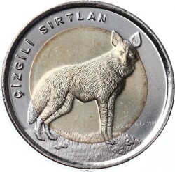 2014 Bimetal Çizgili Sırtlan TCH339 - Gökçekoleksiyon