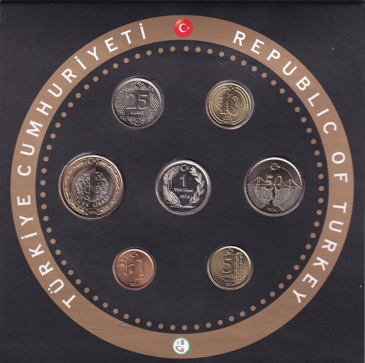 2014 Darphane Tedavül Para Seti TCM3319 - 2