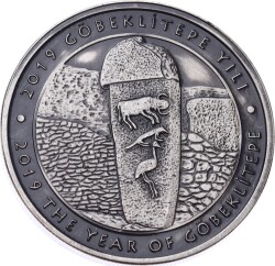 2019 - Göbeklitepe Yılı Gümüş Hatıra Para *Sertifikalı* - ÇİL #241 - 2