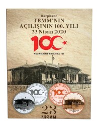 2020 TBMMnin Açılışının 100.Yılı Özel Hatıra Para Kiti TCH1051 - 1