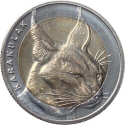 2021 Karakulak Hatıra Parası ÇİL TCH1433 - Gökçekoleksiyon