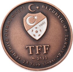 2023 - Galatasaray 23.Şampiyonluk Bronz Hatıra Para *Sertifikalı* - ÇİL TCH419 - 2