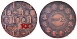 2023 - Türkiye Yüzyılı Bronz Madalyon *Sertifikalı* - ÇİL MVM2216 - 2