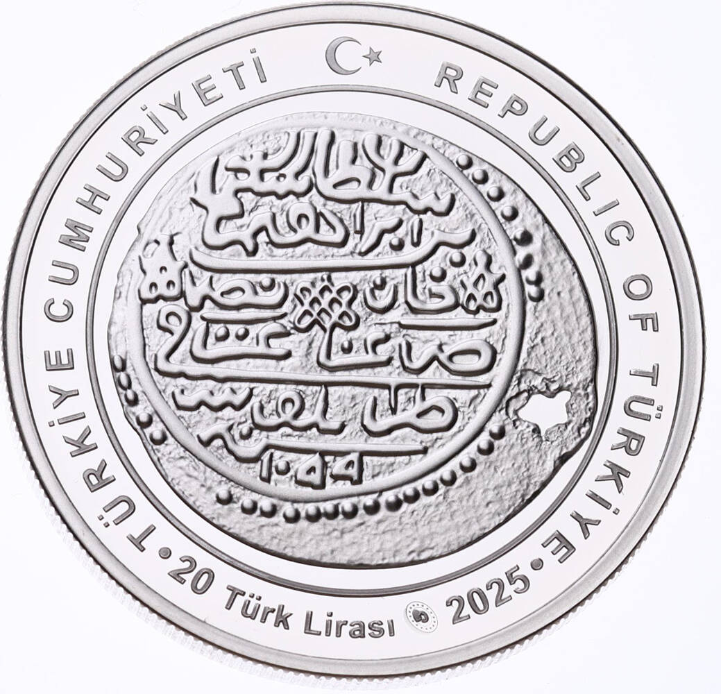 2025 - Osmanlı Padişahları Serisi No:20 - II. Süleyman Gümüş Hatıra Para *Sertifikalı* - ÇİL TCH440 #241 - 2