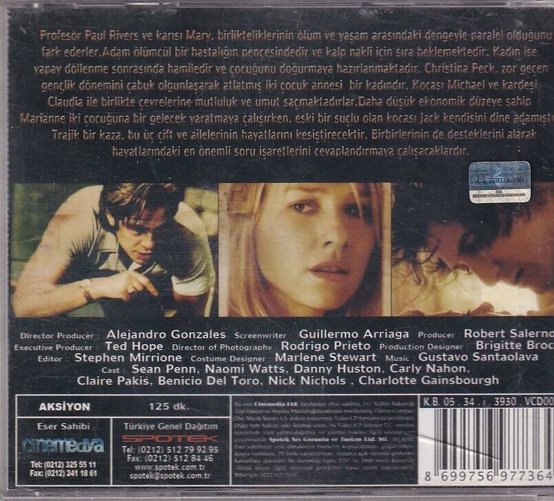 21 Grams VCD Film VCD7341 - 2