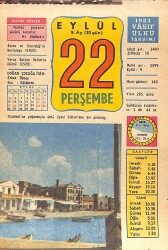 22 Eylül 1983 Takvim Yaprağı - Doğum Günü Hediyesi EFMN15908 - Gökçekoleksiyon