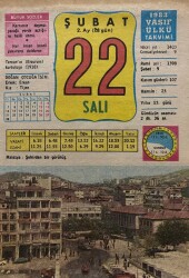 22 Şubat 1983 Takvim Yaprağı - Doğum Günü Hediyesi EFM(N)7744 - Gökçekoleksiyon
