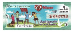 23 Nisan 2011 (14) Dörtte Bir Bilet PYB4562 - Gökçekoleksiyon
