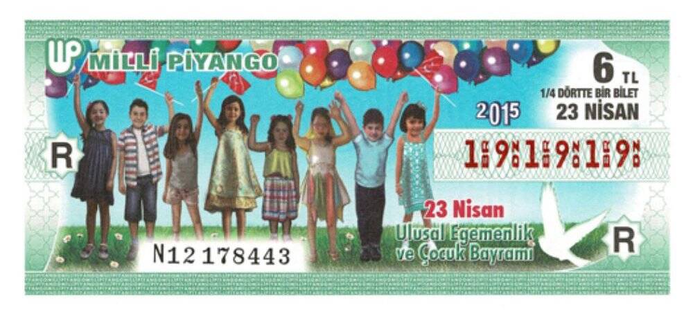 23 Nisan 2015 Varyete (14) Dörttebir Bilet Çil PYB3808 - 1