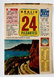 24 Aralık 1979 Takvim Yaprağı - Doğum Günü Hediyesi EFM(N)6606 - Gökçekoleksiyon