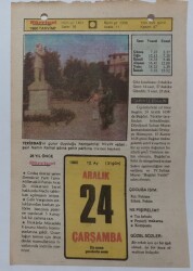 24 Aralık 1980 Takvim Yaprağı - Doğum Günü Hediyesi EFM(N)7240 - Gökçekoleksiyon